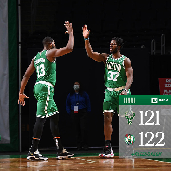 <a href=/lanqiugengduo/celtics/ target=_blank class=infotextkey>凯尔特人</a>122-121险胜<a href=/lanqiugengduo/bucks/ target=_blank class=infotextkey>雄鹿</a>
