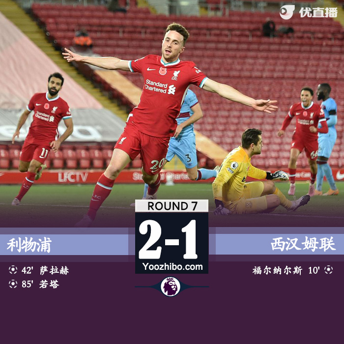 <a href=/zuqiugengduo/liverpool/ target=_blank class=infotextkey>利物浦</a>2-1西汉姆