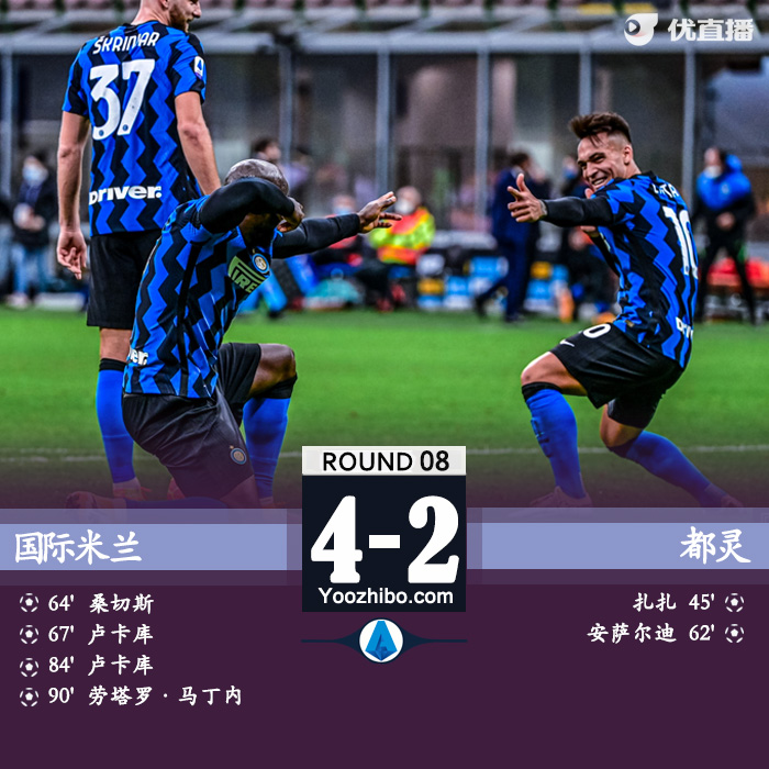 <a href=/zuqiugengduo/intermilan/ target=_blank class=infotextkey>国际米兰</a>4-2都灵